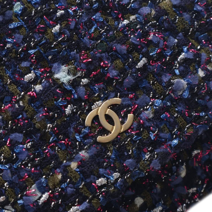 Chanel CC Tweed Charms Wallet on Chain