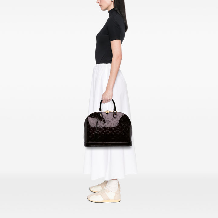 Louis Vuitton Monogram Vernis Alma GM