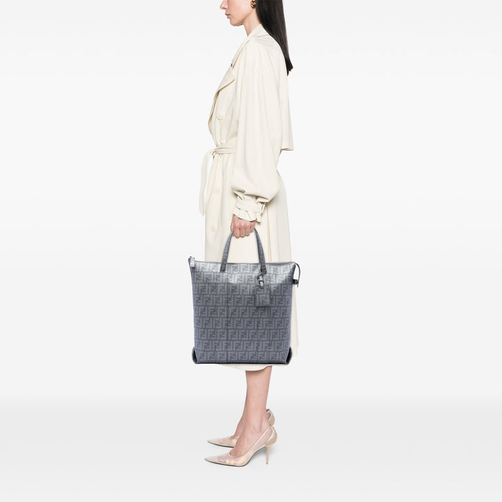 Fendi Zucca Spalmati Cabas Tissu