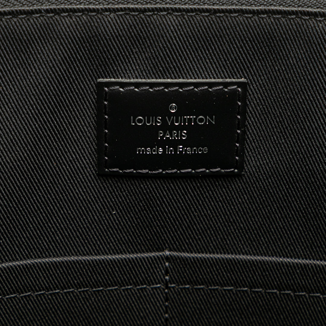 Louis Vuitton Monogram Eclipse Explorer Business Bag Noir