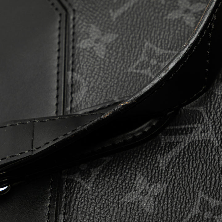 Louis Vuitton Monogram Eclipse Explorer Business Bag Noir