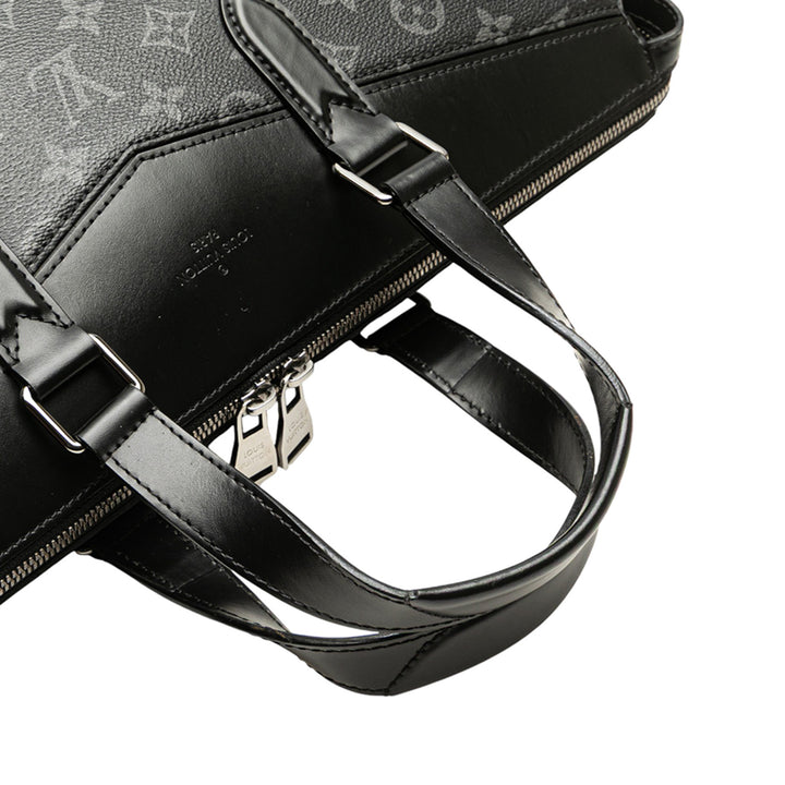 Louis Vuitton Monogram Eclipse Explorer Business Bag Noir