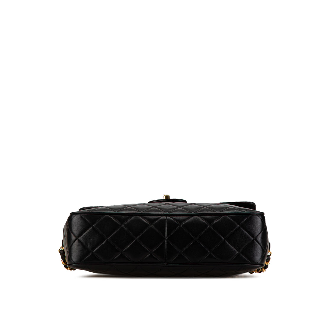 Chanel Quilted Lambskin Tassel Camera Bag Black - GABY PARIS