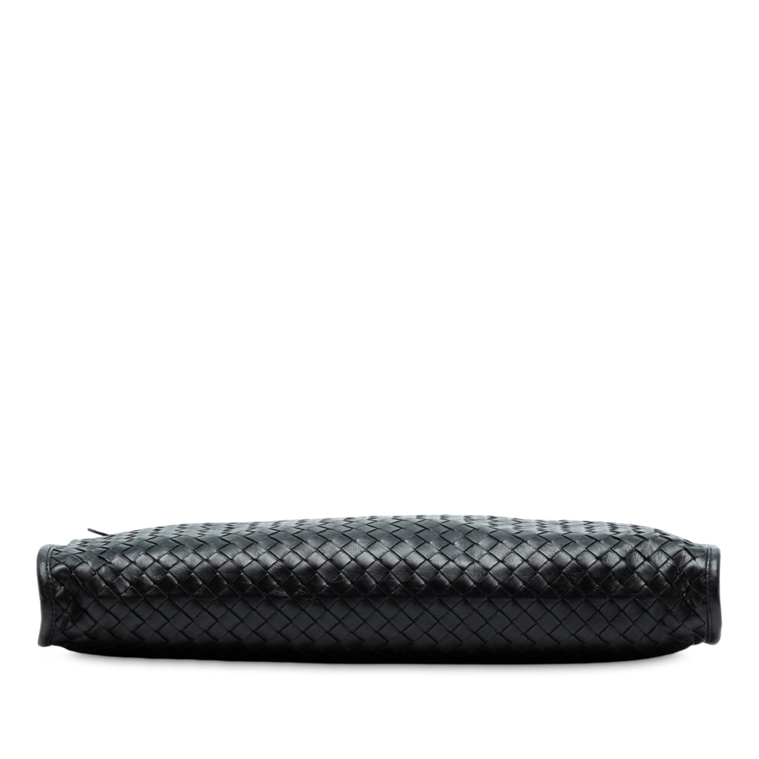 Bottega Veneta Nappa Intrecciato Business Bag Noir – GABY PARIS Authentique