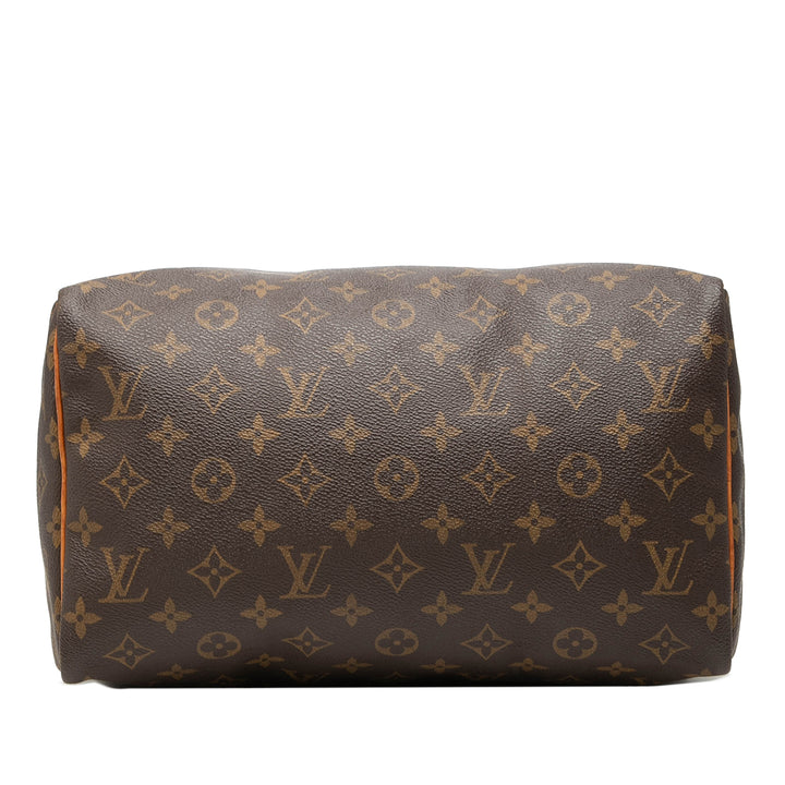 Louis Vuitton Speedy 30 Monogram Marron – vue 3 – GABY PARIS