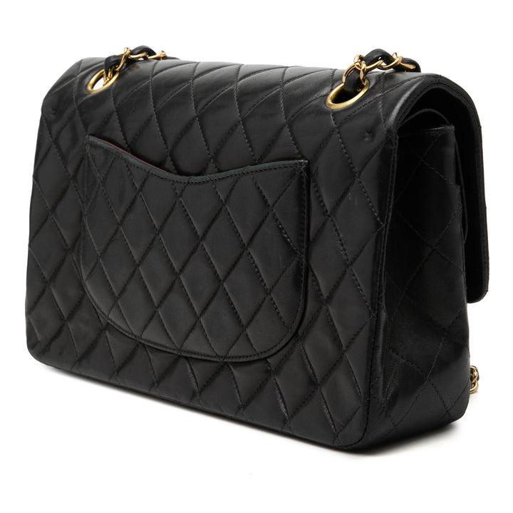 Chanel Medium Classic Cuir d’agneau Double rabat