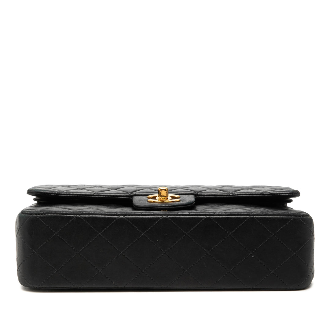 Chanel Medium Classic Cuir d’agneau Double rabat