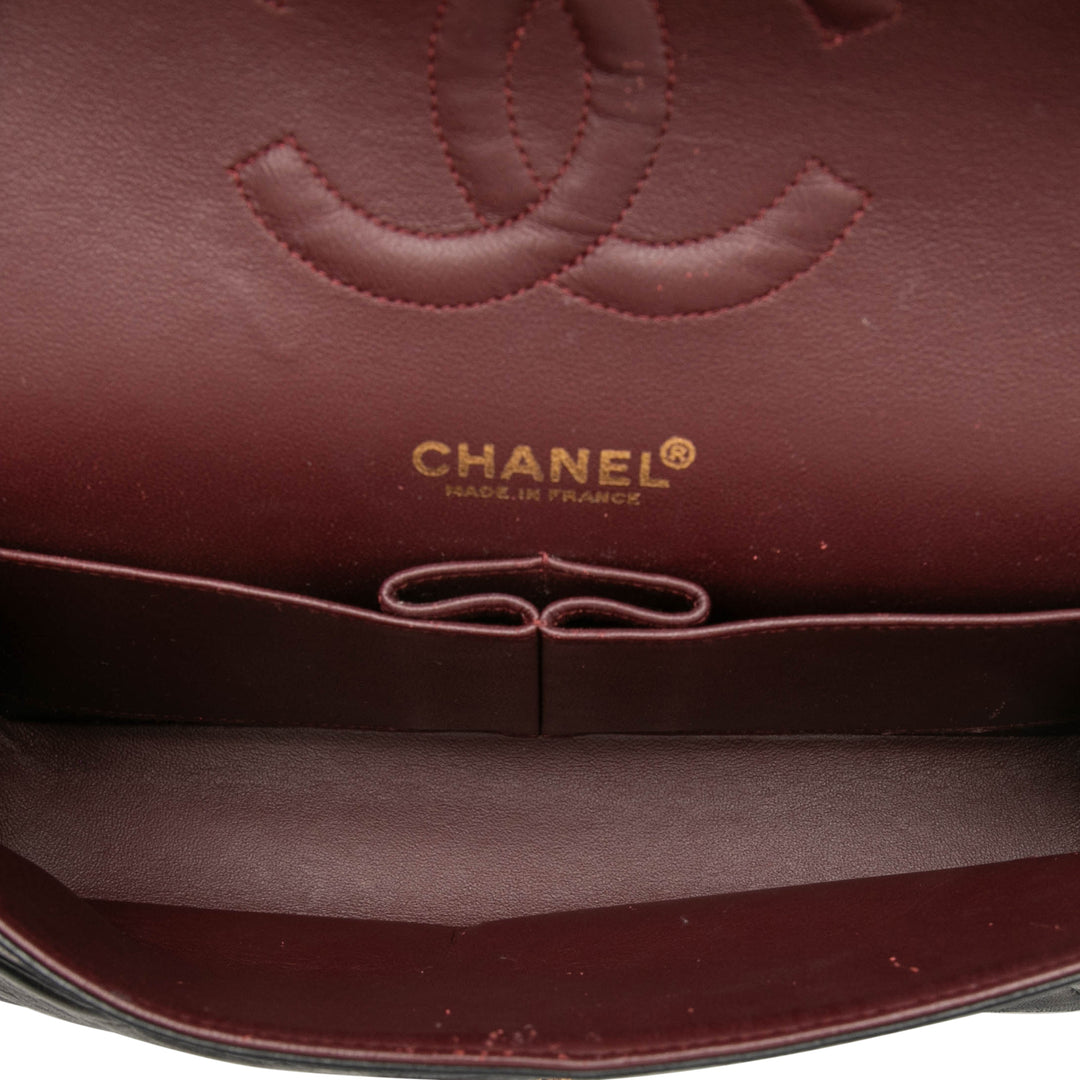 Chanel Medium Classic Cuir d’agneau Double rabat