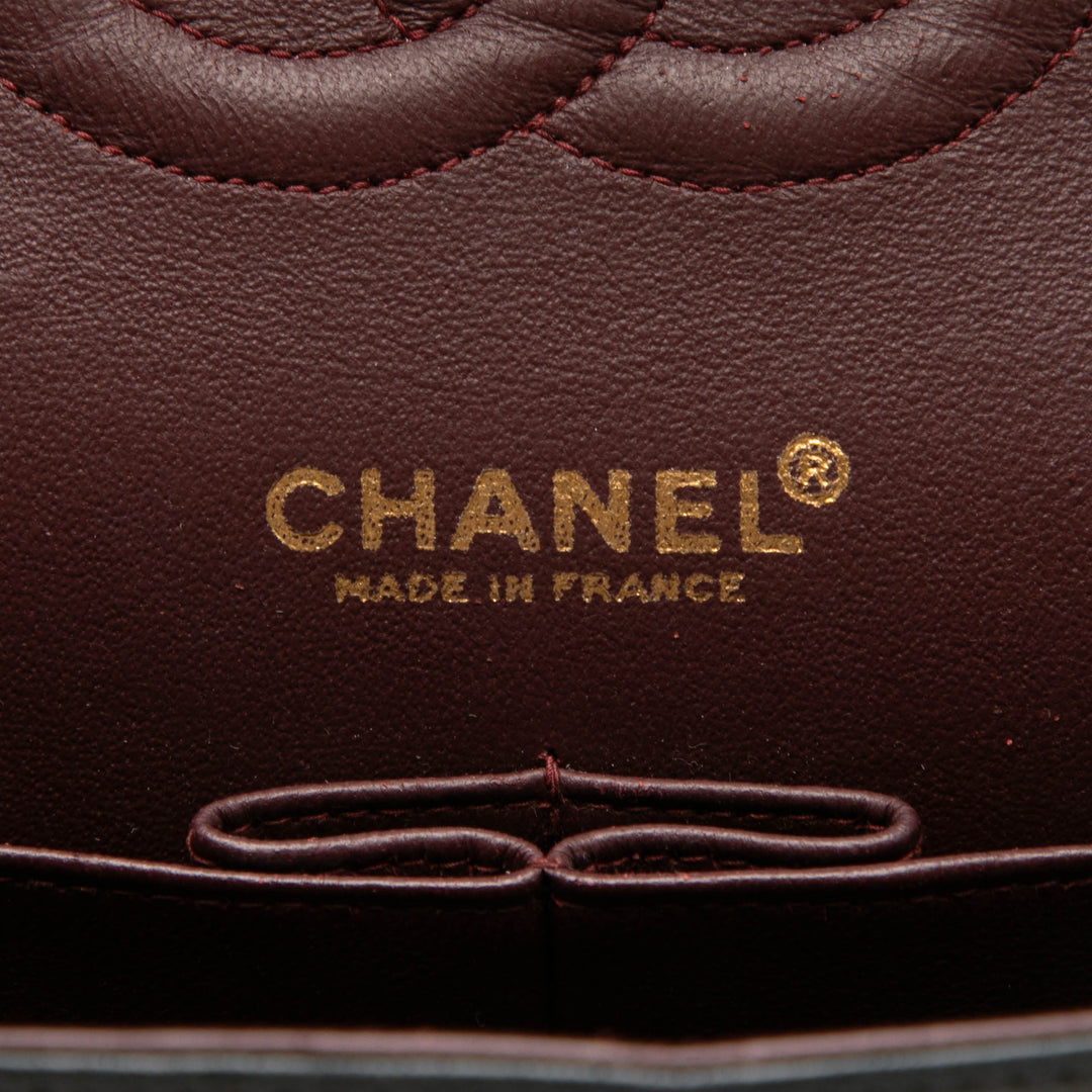 Chanel Medium Classic Cuir d’agneau Double rabat