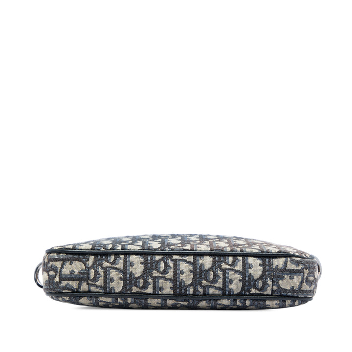 Saddle Triple Pochette Oblique Bleu
