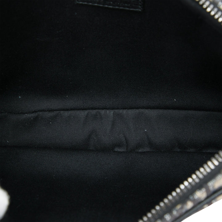 Saddle Triple Pochette Oblique Bleu