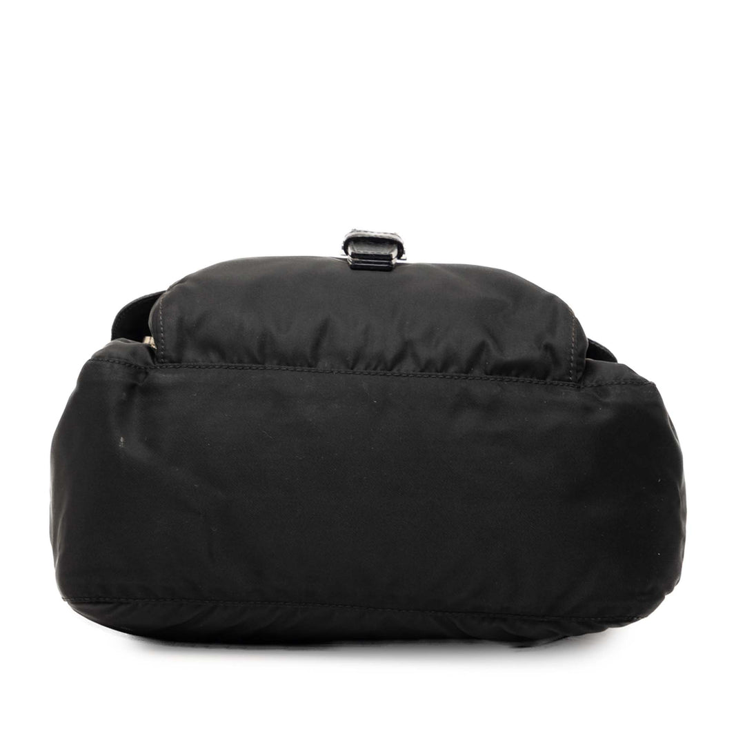 Prada Tessuto Zip Buckle Messenger Sac