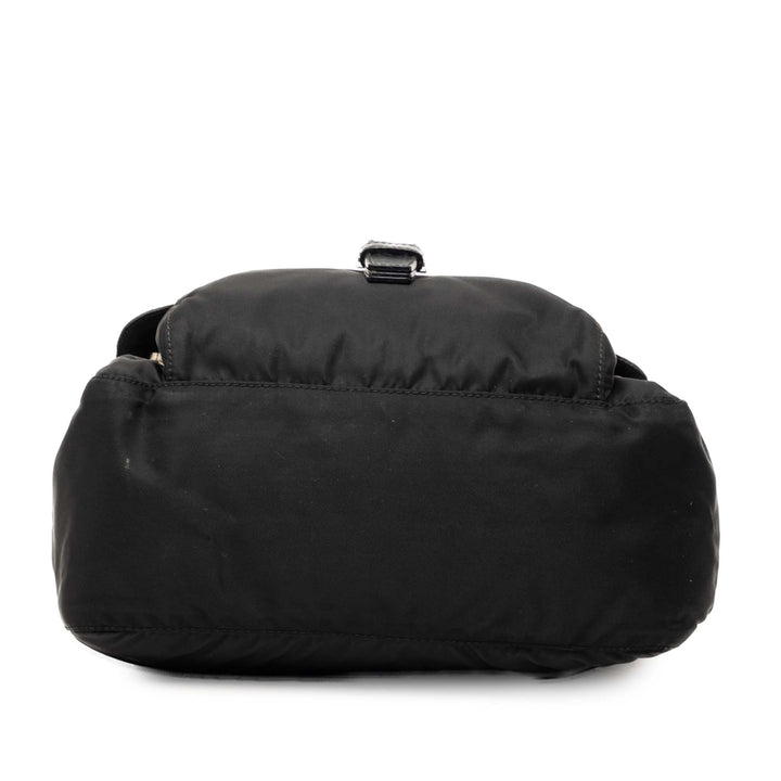 Prada Tessuto Zip Buckle Messenger Sac