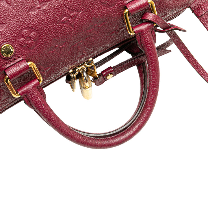 Monogram Empreinte Speedy Bandouliere 25 Red - Gaby Paris