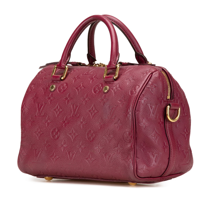 Monogram Empreinte Speedy Bandouliere 25 Red - Gaby Paris