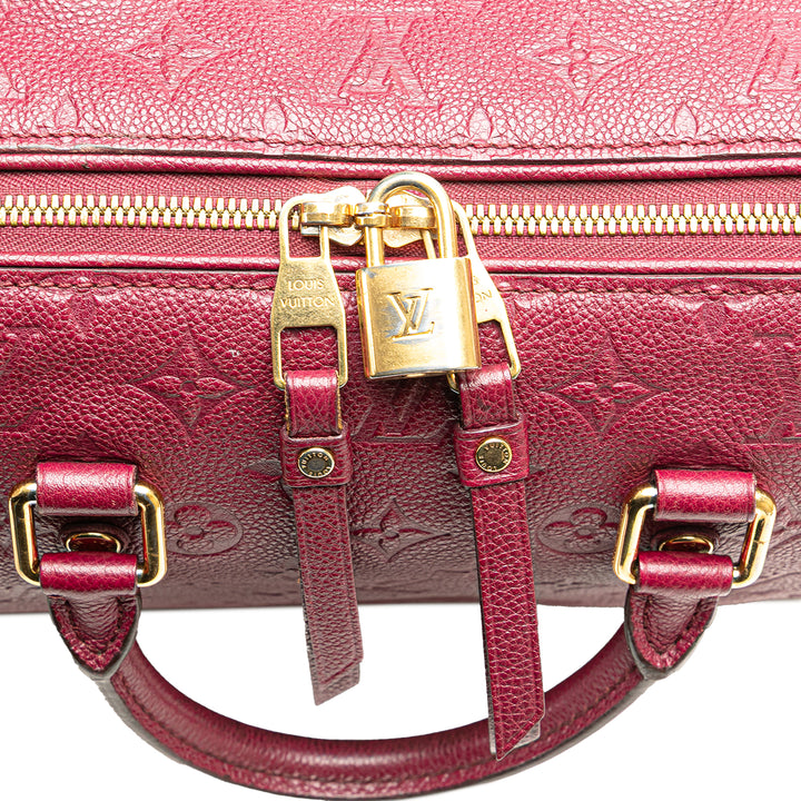 Monogram Empreinte Speedy Bandouliere 25 Red - Gaby Paris