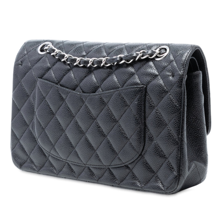 Chanel Medium Classic Caviar Double rabat