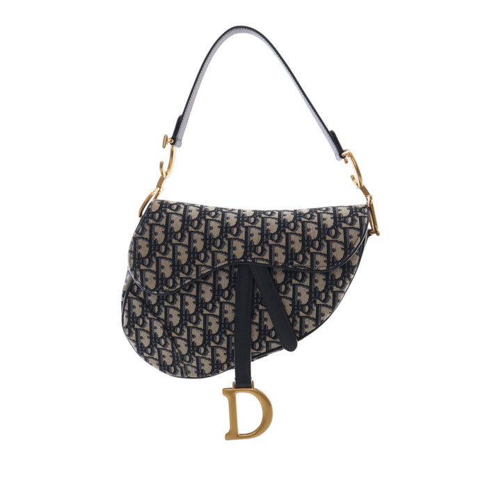 Saddle Sac Oblique Bleu