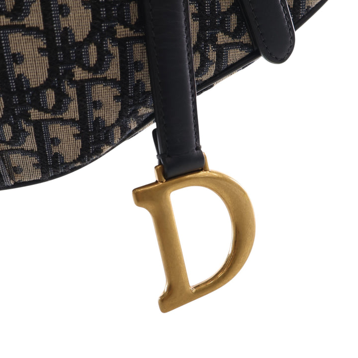 Saddle Sac Oblique Bleu