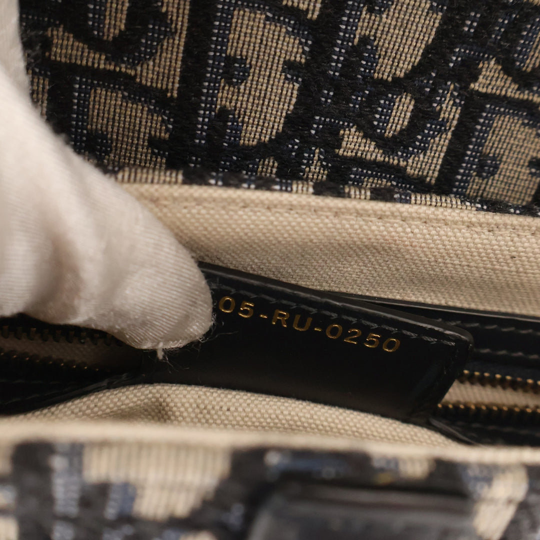 Saddle Sac Oblique Bleu