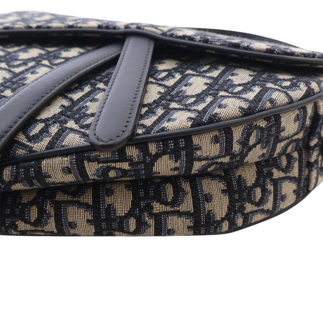 Saddle Sac Oblique Bleu