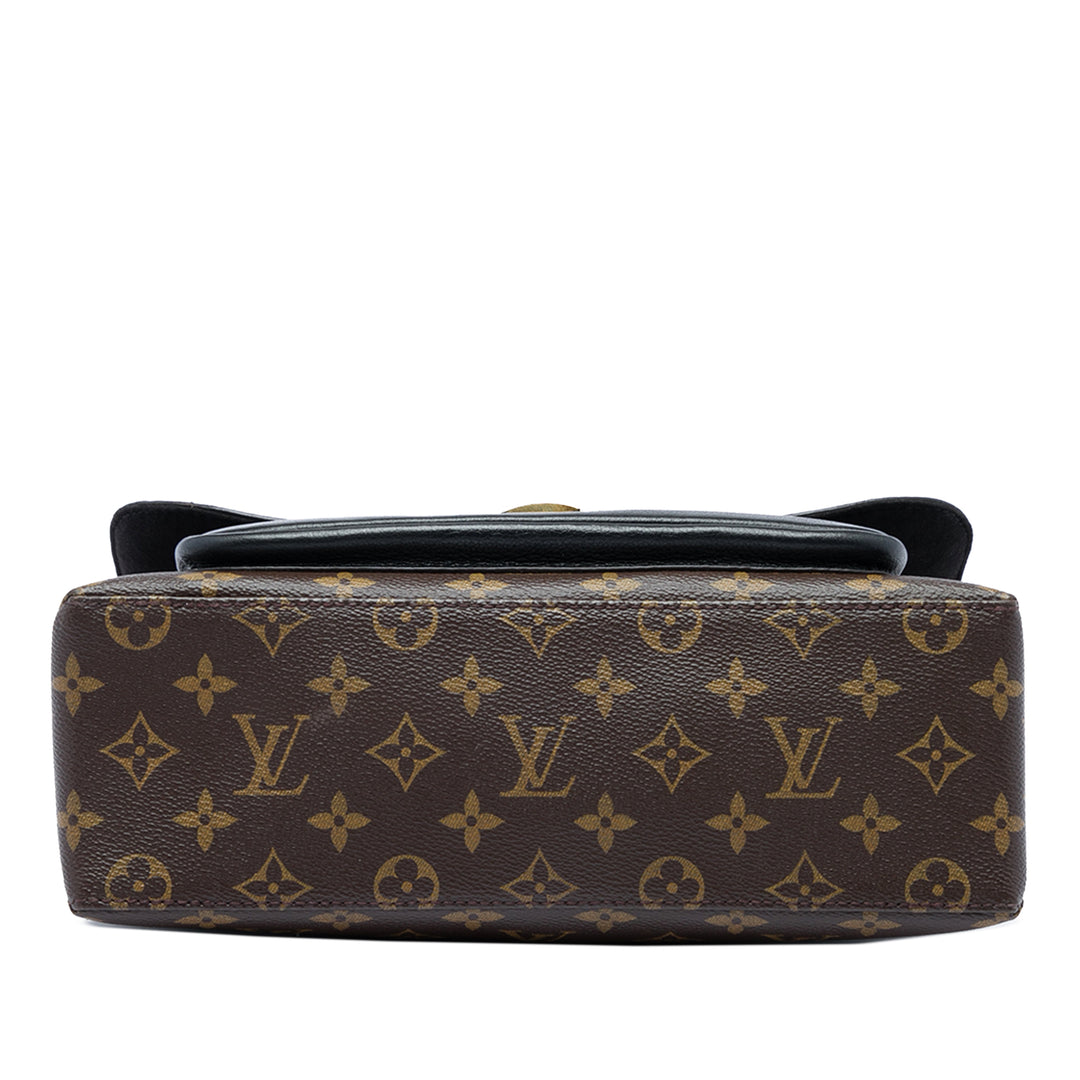Louis Vuitton Sac à main Marignan Monogram Marron – vue 3 – GABY PARIS