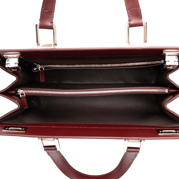 Gucci Sac à main Zumi à Moyen Cuir de veau Rouge – vue 4 – GABY PARIS