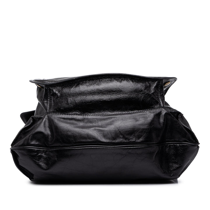 Chloé Sac porté épaule Bay Grand Noir – vue 3 – GABY PARIS