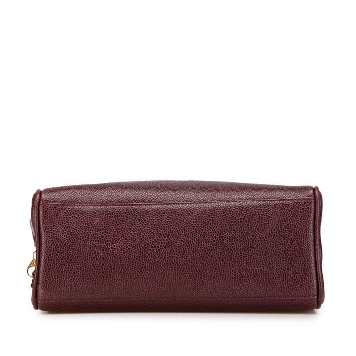 CC Caviar Pouch Red - Gaby Paris