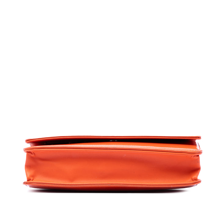 Chanel CC Cuir verni Caviar Wallet on Chain