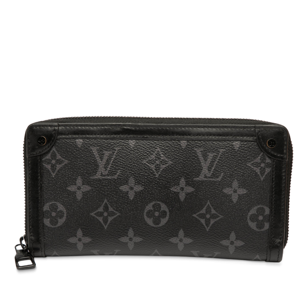 Louis Vuitton Monogram Eclipse Trunk Zippy Wallet Noir – GABY PARIS Authentique