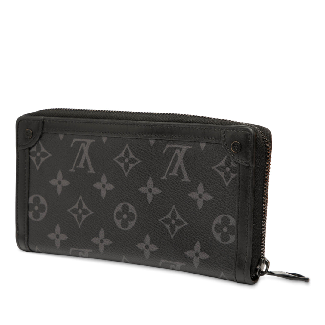 Louis Vuitton Monogram Eclipse Trunk Zippy Wallet Noir – GABY PARIS Authentique