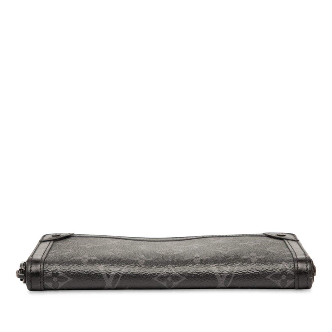 Louis Vuitton Monogram Eclipse Trunk Zippy Wallet Noir – GABY PARIS Authentique