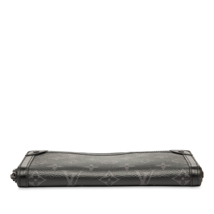 Louis Vuitton Monogram Eclipse Trunk Zippy Wallet Noir – GABY PARIS Authentique