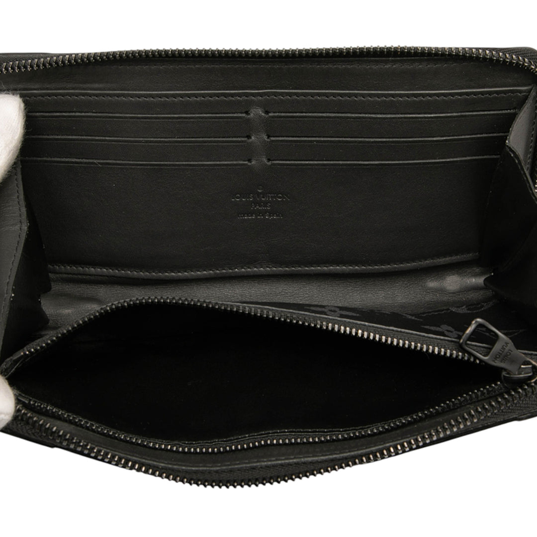 Louis Vuitton Monogram Eclipse Trunk Zippy Wallet Noir – GABY PARIS Authentique