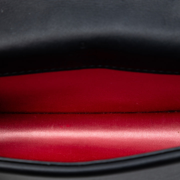 Cristal Orné Dionysus Sac Mini Noir