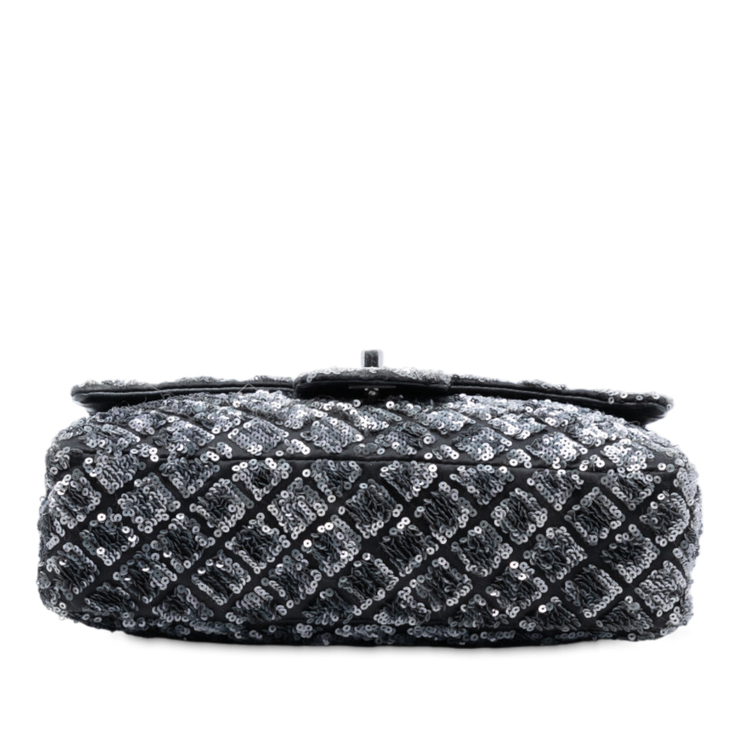 Chanel Medium CC Matelassé Cuir d’agneau Sequins Simple rabat – GABY PARIS Authentique
