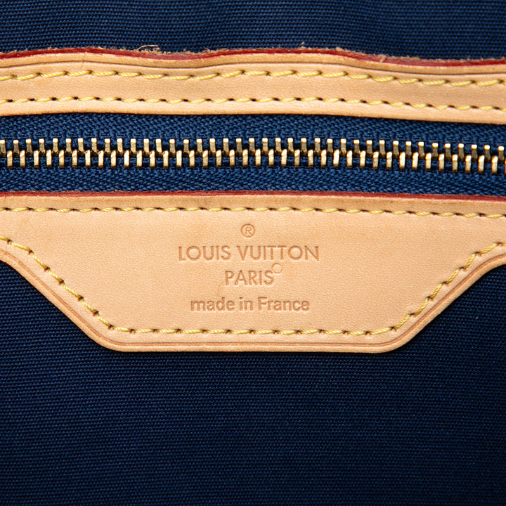 Louis Vuitton Brea MM Cuir verni Monogram Bleu – vue 5 – GABY PARIS