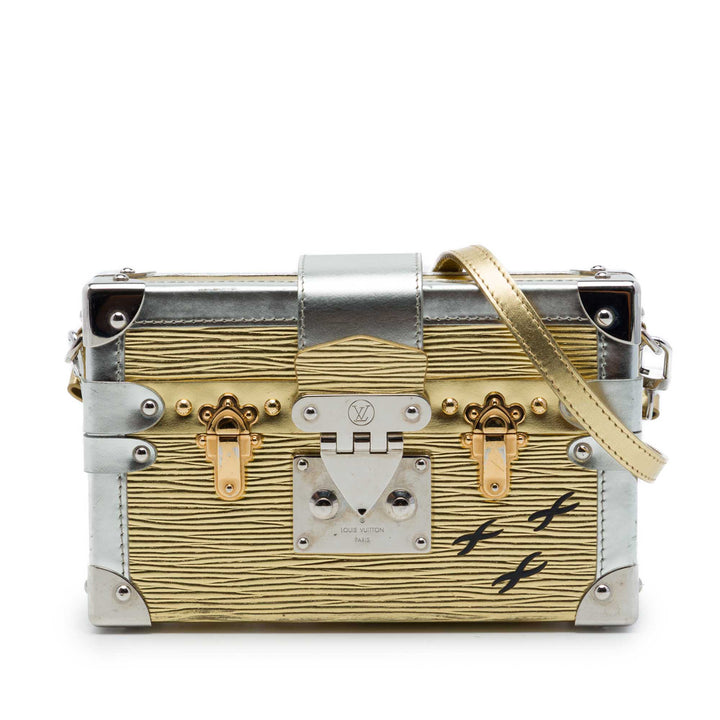 Louis Vuitton Sac bandoulière Malle Épi Petite Doré – vue principale – GABY PARIS