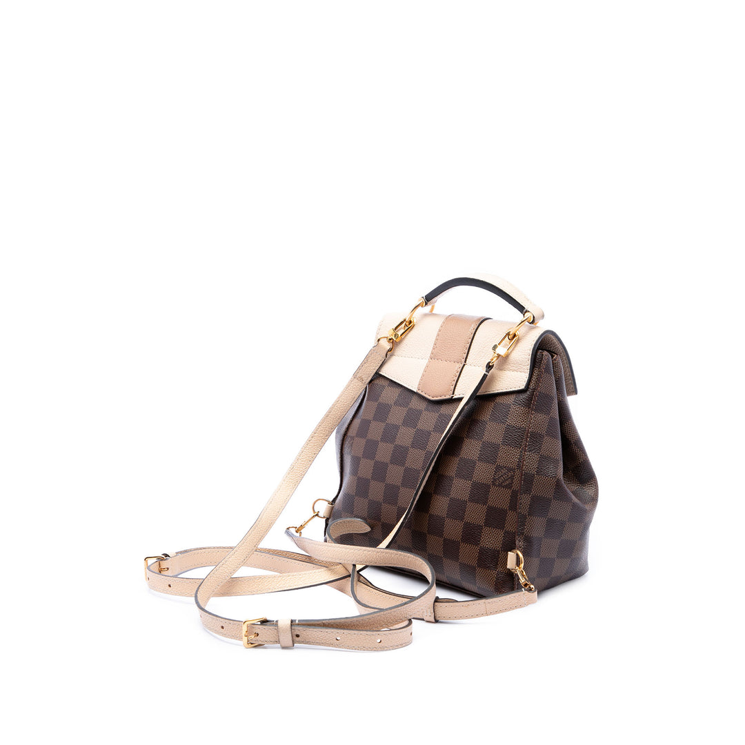 Louis Vuitton Sac à dos Clapton Damier Ébène Marron – vue 2 – GABY PARIS