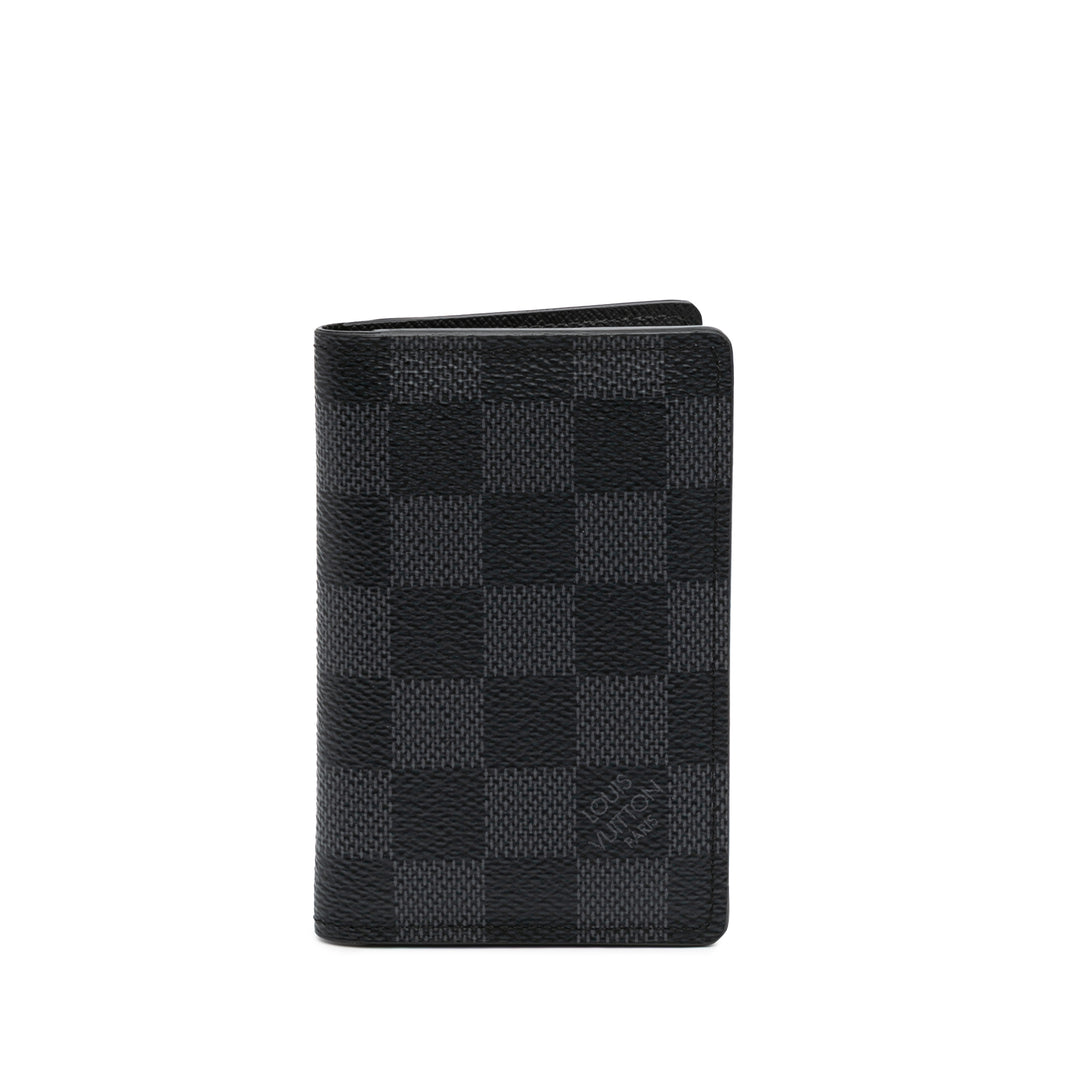 Damier Graphite Pocket Organizer Black - Gaby Paris