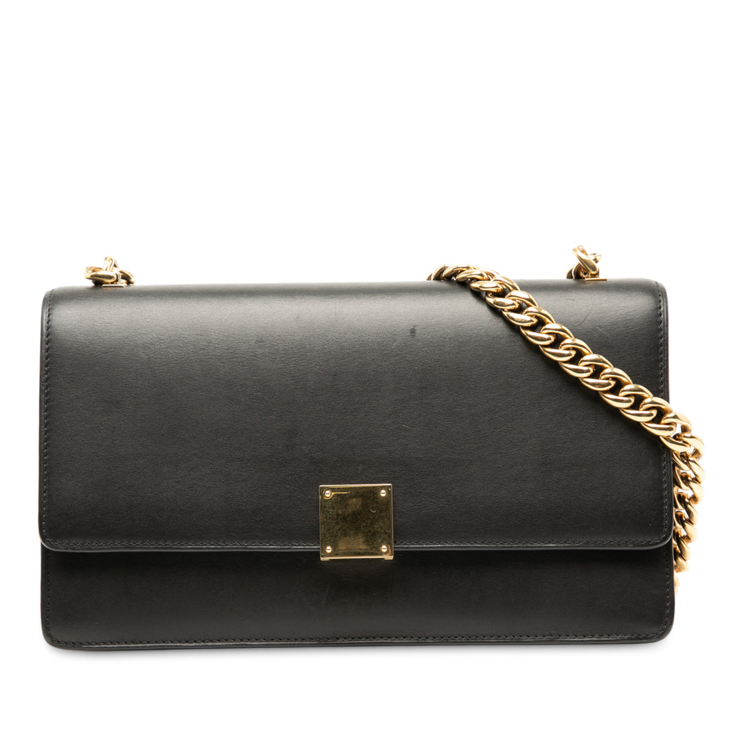 Celine Small Cuir Étui Chain à rabat