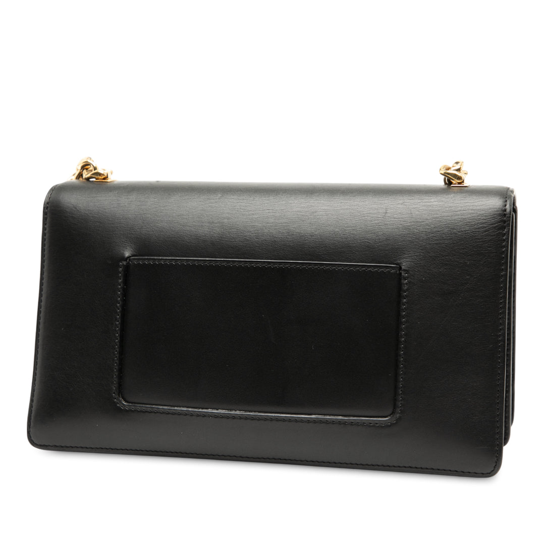 Celine Small Cuir Étui Chain à rabat