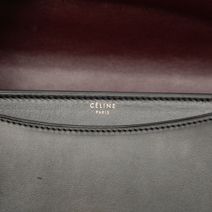 Celine Small Cuir Étui Chain à rabat