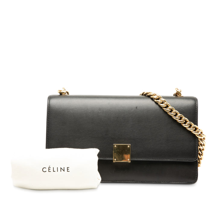 Celine Small Cuir Étui Chain à rabat