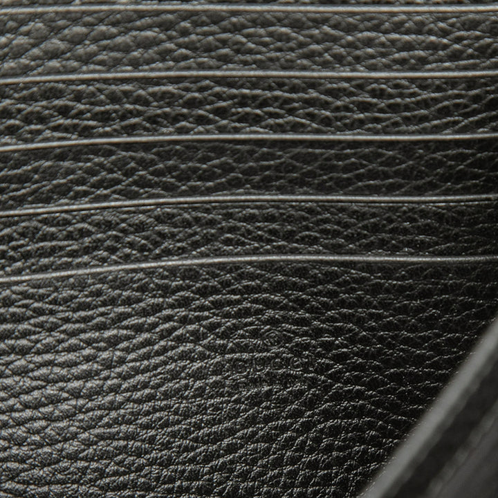 Dionysus Wallet on Chain Cuir de veau Noir