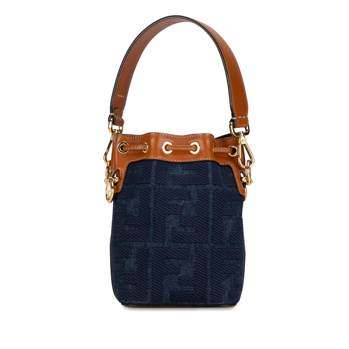 Mini Denim Zucca Mon Tresor Blue - Gaby Paris