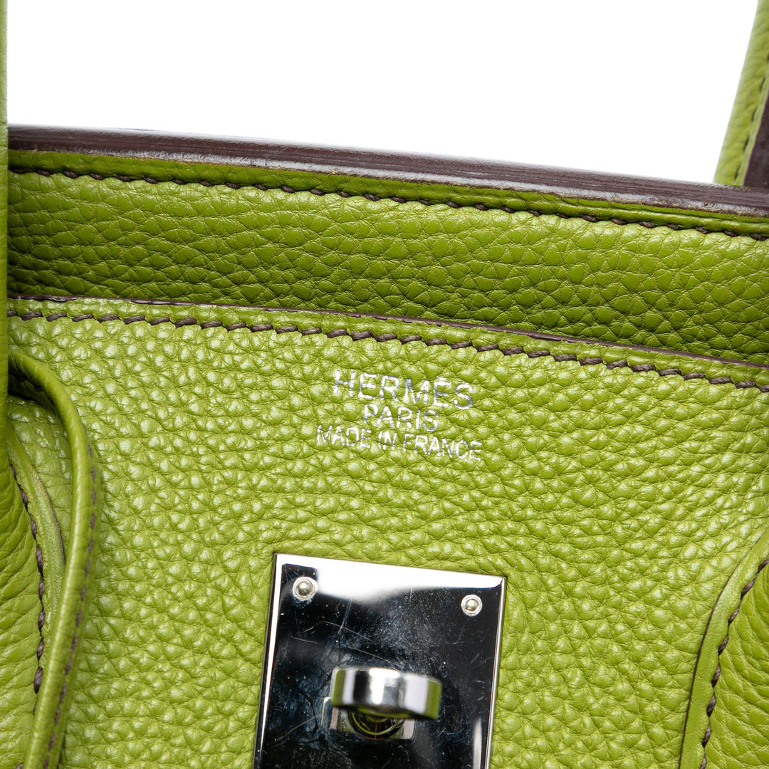 Hermès Clemence Birkin Retourne 35