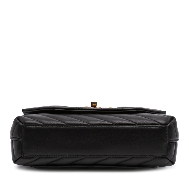 Dolce & Gabbana Matelassé Lop Sac Petit Cuir d'agneau