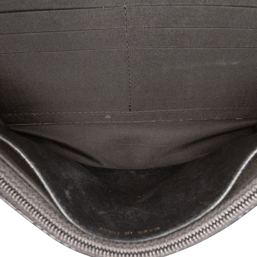 Chanel Quilted Cuir d’agneau Boy Wallet On Chain Noir